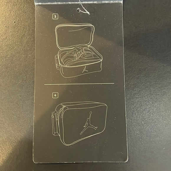 Jordan Shoe Box Bag NWT Black/Red - Picture 8 of 8